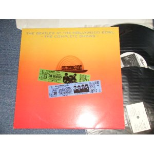 画像: THE BEATLES - AT THE HOLLYWOOD BAWL - THE COMPLETE SHOWS - (Black WAX VINYL) (MINT-/MINT-) /  GERMAN ORIGINAL Used  2 LP's 