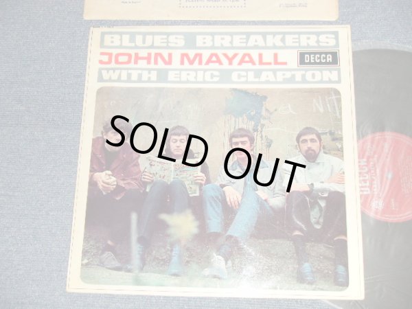 画像1: JOHN MAYALL BLUES BREAKERS  - WITH ERIC CLAPTON (Ex+++. Ex++/Ex+++ Looks:Ex+, Ex+++-) / 1966 UK ENGLAND ORIGINAL "Un-Boxed DECCA Label" MONO  Used LP 