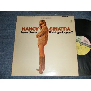 画像: NANCY SINATRA - HOW DOES THAT GRAB YOU? (MINT-/MINT-) / 1966 US AMERICA ORIGINAL 1st press "MULTI COLOR Label"  STEREO Used LP 