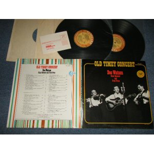 画像: DOC WATSON, FRED PRICE, CLINT HOWARD‎– OLD TIMEY CONCERT (Ex++/MINT-) / US AMERICA REISSUE/2nd Press Label Used 2-LP