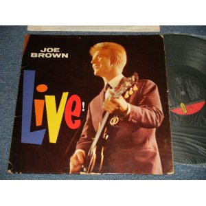 画像: JOE BROWN - LIVE! (Ex+, VG+++/Ex++  EDSP) / 1963 UK ENGLAND ORIGINAL MONO Used LP 