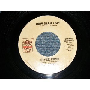 画像: JOYCE COBB - A) HOW GLAD I AM   B) THAT'S WHAT LOVE WILL DO(MINT-/MINT-)/ 1980 US AMERICA ORIGINAL Used 7"Single  