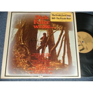 画像: DICK FELLER - WROTE... (Ex++/MINT- BB) / 1973 US AMERICA ORIGINAL Used LP 