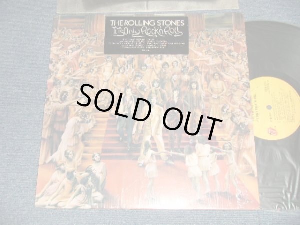 画像1:  THE ROLLING STONES - IT'S ONLY ROCK N' ROLL (With HYPE/TITLE STICKER SEAL) (Matrix #A) ST-RS-743197-M PR  ROLLING STONES RECORDS   B) ST-RS-743198-K PR  ROLLING STONES RECORDS)"FT/Fidelatone Mfg. PRESS in Southern California (Hawthorne, CA)(MINT-/Ex++ Looks*Ex++) / 1974 US AMERICA ORIGINAL 1st Press "Dist by ATLANTIC with 75 ROCKFELLER Label" Used LP 