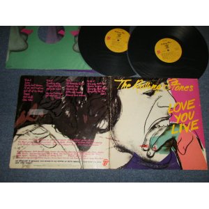 画像: ROLLING STONES - LOVE YOU LIVE (Matrix #A)ST-RS-773937-BBB +-1 PRC STERLING (PR)  B)ST-RS-773938-AAA   1-11  (PR)  PRC  C)ST-RS-773939-E STERLING  CA (PR)  D)ST-RS-773940-A  (PR)CA STERLING) "PRC Press in CA" (Ex++/Ex+++) / 1977 US AMERICA ORIGINAL 1st Press "DIST by ATLANTIC 75 ROCKFELLER Label" Used 2 LP's 