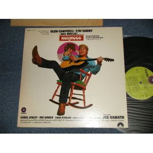 画像: ost GLEN CAMPBELL -NORWOOD (Ex+++/MINT-) /1970 US AMERICA ORIGINAL1st Press "LIME GREEN Label" Used LP 