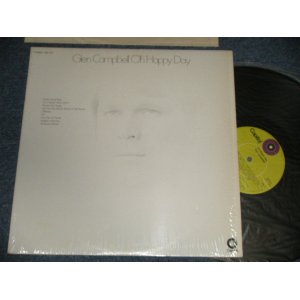 画像: GLEN CAMPBELL - OH HAPPYDAY (MINT-/Ex+++) /1970 US AMERICA ORIGINAL 1st Press "LIME GREEN Label" Used LP 