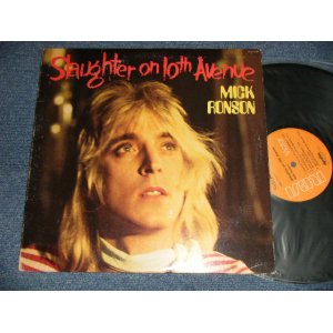 画像: MICK RONSON - SLAUGHTER ON 10th AVENUE (Ex++/Ex+++)  / 1974 US AMERICA  ORIGINAL "ORANGE Label" Used  LP 