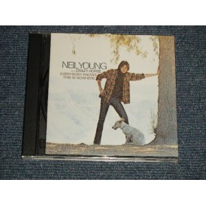 画像: NEIL YOUNG with CRAZY HORSE - EVERYBODY KNOWS THIS IS NO WHERE? (MINT-/MINT) / 1987 US AMERICA ORIGINAL 1st PRESS Used CD