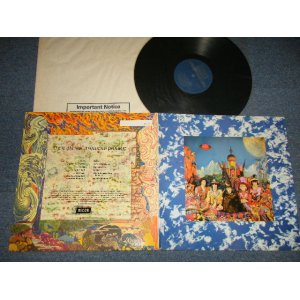 画像: THE ROLLING STONES - THEIR SATANIC MAJESTIES REQUEST (Matrix #  A)ZAL8126 9K ▽420 1 1 8 B)ZAL8127 8K ▽420 1 2 2)  (MINT-/MINT-) / 1969? UK ENGLAND REISSUE 2nd Press "None 3-D Cover" 3rd Press "Boxed DECCA BLUE Label" STEREO Used LP 