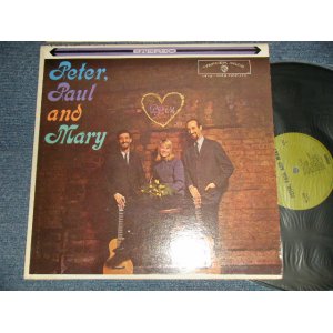 画像: PP&M PETER PAUL & MARY - PETER PAUL & MARY (Ex+++/Ex+++) / 1968 Version US AMERICA REISSUE "GREEN with W7 Label" "STEREO" Used LP