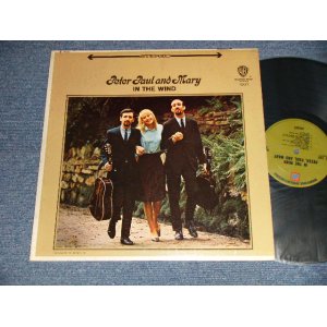 画像: PP&M PETER PAUL & MARY - IN THE WIND (Ex++/MINT-) / 1968 Version US AMERICA 2nd Press "GREEN with W7 Label" "STEREO" Used LP