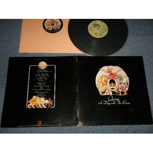 画像: QUEEN -  A DAY AT THE RACES (Matrix # A)6E-101-A 4 CSM STERLING B)6E-101 B-4 CSM STERLING) "Columbia Pressing Plant SANTA MARIA Press in CA. (Ex++/MINT-)  / 1976 US AMERICA ORIGINAL "Original BUTTERFLY Label" Used LP 