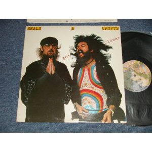 画像: SEALS & CROFTS - GET CLOSER (Ex++/Ex++) / 1976 US AMERICA ORIGINAL 1st Press "BURBANK STREET Label" Used LP