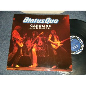 画像: STATUS QUO - CAROLINE (Live At The N.E.C.) (Ex++/MINT-) / 1982 UK ENGLAND ORIGINAL Used  12"