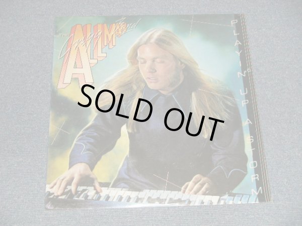 画像1: GREGG ALLMAN (THE ALLMAN BROTHERS BAND) - PLAYIN' UP A STORM (SEALED Cutout) /1980's Version? US AMERICA REISSUE "BRAND NEW SEALED" LP 