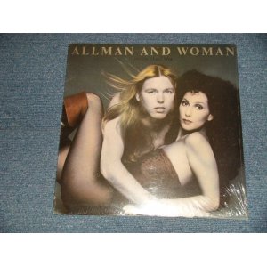 画像: ALLMAN AND WOMAN (GREGG ALLMAN : The ALLMAN BROTHERS BAND + CHER) - TWO THE HARD WAY (Sealed cutout) / 1977 US AMERICA ORIGINAL "BRAND NEW SEALED" LP 