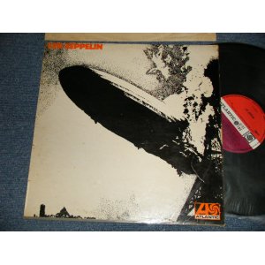 画像: LED ZEPPELIN - LED ZEPPELIN I (2nd Press ORANGE  Text Front Cover)( Matrix #A)58(ERRASE)8171  A//1 1 2 2 8 B)58(ERRASE)8171  B//1 1 1 SS) ( Ex++/Ex++)  / 1969 UK ENGLAND ORIGINAL 2nd Press "ORANGE Text on Front Cover Top" "RED & PLUM  Label" Used LP 