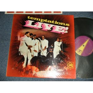 画像: THE TEMPTATIONS - LIVE! (MINT-/Ex++ Looks:Ex+++ BB) / 1967 US AMERICA ORIGINAL "1st Press Label" MONO Used  LP 