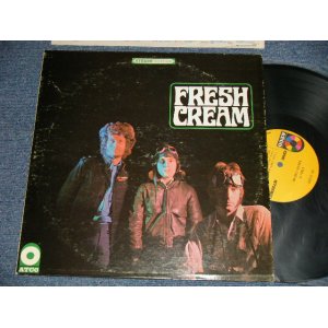 画像: CREAM - FRESH CREAM (Ex+/Ex++)  / 1969 Version US AMERICA 2nd Press "YELLOW Label" STEREO Used LP 