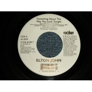 画像: ELTON JOHN - A)SOMETHING ABOUT THE WAY YOU LOOK TONIGHT  B)CANDLE IN THE WIND 1997(NEW) / 1997 US AMERICA ORIGINAL "BRAND NEW" 7"Single 