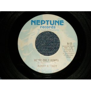 画像: Bunny & Cindy - A)We're Only Human   B)Sure Didn't Take Long (For The News To Get Around) (Ex+++/Ex+++) / 1969 US AMERICA ORIGINAL Used 7" 45 rpm Single  