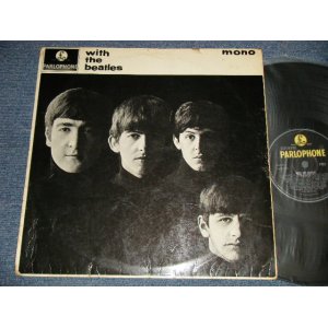 画像: THE BEATLES - WITH THE BEATLES (Matrix #A)1N  R N H  1 B)1N  R D R  1) "GOT A HOLD" Credit on BACK COVER & LABEL "Dominion" )  (Ex+/Ex++ A-5:Poor Jump) / 1963 UK ENGLAND ORIGINAL "YELLOW PARLOPHONE" MONO Used LP