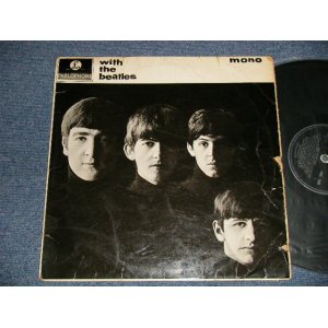 画像: THE BEATLES - WITH THE BEATLES (Matrix #A)5N  M L 1 B)5N  M M 1) "Jacket:GOT A HOLD" Label: GOT A HOLD"/"Dominion")  (VG+++/VG+ Looks:VG) / 1963 UK ENGLAND ORIGINAL "YELLOW PARLOPHONE" MONO Used LP