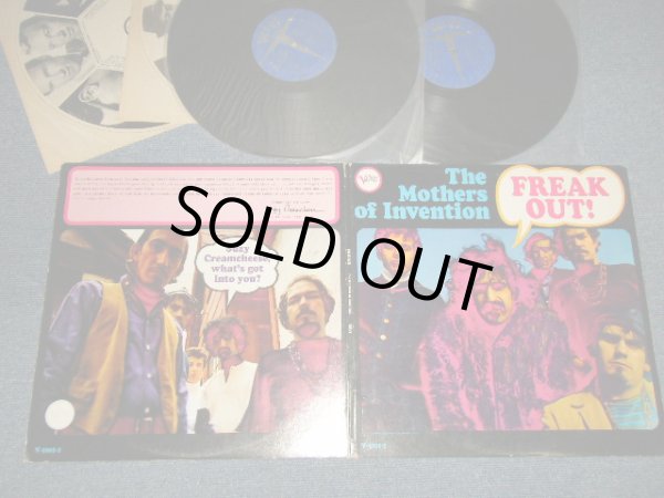 画像1: FRANK ZAPPA / THE MOTHERS OF INVENTION - FREAK OUT! (With "HOT SPOT" MAP on INSIDE) (Ex+++/MINT- C-4:Ex++)  1966  US ORIGINAL MONO 2LP BEAUTIFUL CONDITION 