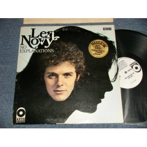 画像: LEN NOVY - NO EXPLANATIONS (Ex/MINT-EDSP) / 1969 US AMERICA ORIGINAL "WHITE LABEL PROMO" Used LP 