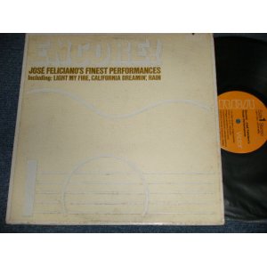 画像: JOSE FELICIANO - JOSE FELICIANO 'S FINEST PERFORMANCES (Ex++/Ex+ Cut out, EDSP)    / 1971 Version US AMERICA ORIGINAL 1st Press "ORANGE Label" Used LP 