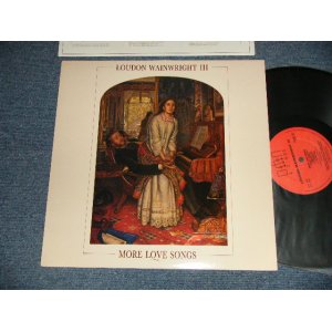 画像: Loudon Wainwright III ‎- More Love Songs (MINT-/MINT-)/ 1986 UK ENGLAND ORIGINAL "PROMO" Used LP