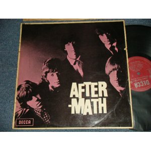 画像: ROLLING STONES - AFTERMATH : SHADOW Cover (Matrix #A)XARL-7209-1B KT NG  B)XARL-7210-3A  KT N) (Ex/Ex++ Looks:Ex, Ex+++) / 1966 UK ENGLAND ORIGINAL 1st Press "UN-Boxed DECCA Label" MONO Used LP 