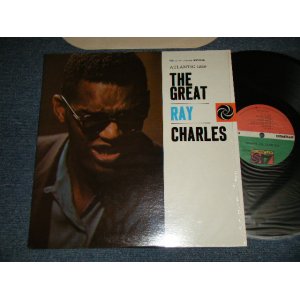 画像: RAY CHARLES - The GREAT RAY CHARLES (MINT/MINT) / 1976 Version US AMERICA "GREEN & RED with Small 75 ROCKFELLER Label" Used LP