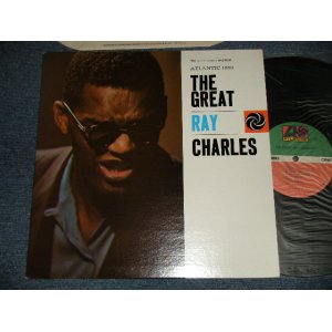 画像: RAY CHARLES - The GREAT RAY CHARLES (Ex+++/MINT-) / 1976 Version US AMERICA "GREEN & RED with Small 75 ROCKFELLER Label" Used LP