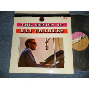 画像: RAY CHARLES - The GENIUS OF RAY CHARLES "INDIANAPOLIS Press"  (Ex++/MINT- SWOFC) / 1968 Version US AMERICA "ATCO Style PURPLE & BROWN Label" Used LP