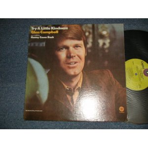 画像: GLEN CAMPBELL -  TRY A LITTLE KINDNESS (Ex+++/Ex+++) / 1970 US AMERICA ORIGINAL "LIME GREEN Label" Used LP 