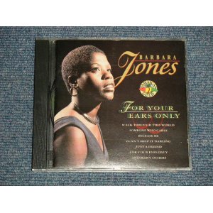 画像: BARBARA JONES - FOR YOUR EARS ONLY (MINT-/MINT) / 1994 Portugal ORIGINAL Used CD