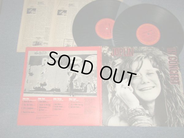 画像1: JANIS JOPLIN -  IN CONCERT  (Ex++/MINT- EDSP)  / 1972  US AMERICA ORIGINAL Used 2-LP