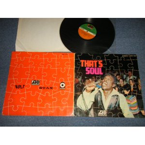 画像: V.A VARIOUS - THAT's SOUL (Ex++/Ex++ Looks:Ex) /1969 Version US AMERICA EXPORT to GERMANY "GREEN & RED Label Version" Used  LP 