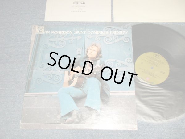 画像1: VAN MORRISON - SAINT DOMINIC'S PREVIEW (with INSERTS) (Matrix #A)BS-2633 A 40216-1A B)BS-2633 B  40217-1B) (Ex+/Ex+++) / 1972 US AMERICA ORIGINAL 1st Press "GREEN with 'WB' Logo on Top Label"  Used LP With INSERTS 