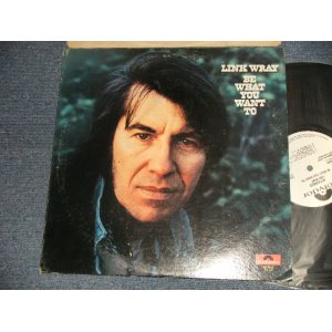 画像: LINK WRAY - BE WHAT YOU WANT TO (Ex++/Ex+++) / 1973 US AMERICA ORIGINAL "WHITE LABEL PROMO" Used LP 