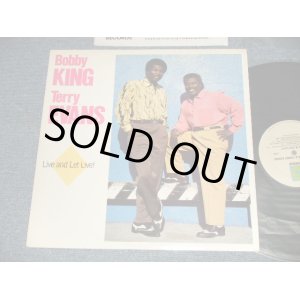 画像: BOBBY KING / TERRY EVANS - LIVE AND LET LIVE! (MINT-/MINT-) / 1988 US AMERICA ORIGINAL Used LP