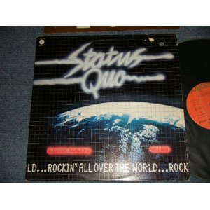 画像: STATUS QUO - ROCKIN' ALL OVER THE WORLD (With CUSTOM INNER) (Ex/MINT- BB for PROMO) / 1977 US AMERICA ORIGINAL "PROMO BB HOLE" Used LP