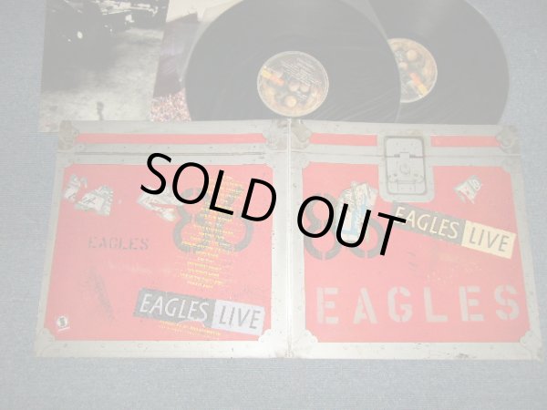 画像1: EAGLES - EAGLES LIVE (Matrix #A)A2 B)B2 C)C2 D)D2) (Ex+++/Ex+++ Looks:Ex++) / 1980 UK ENGLAND ORIGINAL Used 2-LP's 