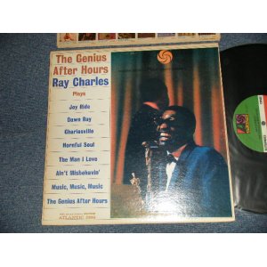 画像: RAY CHARLES - THE GENIUS AFTER HOURS(Ex++/MINT-) / 1969 Version US AMERICA REISSUE "GREEN & RED Label" Used LP