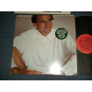 画像: JAMES TAYLOR - THAT'S WHY I'M HERE (Matrix #A)AL40052 2F PURINA EAR CHOW  STERLING TJ  P(R) B)BL40052 2B STERLING TJ  P(R))  "PITMAN Press in NEW JERSEY" (MINT/MINT-) / 1985 US AMERICA ORIGINAL "With CUSTOM INNER SLEEVE" Used LP 