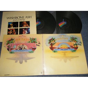 画像: WISHBONE ASH - LIVE DATES (Matrix #A)MCA 368 W2 REC1 S1 DWJ ◈-P-◈ HH-1 B)MCA 369 W2 REC 1 S4 DWJ ◈-P-◈ V1 C)MCA 371 W2 REC 2 S3 DWJ ◈-P-◈ D)MCA 370 W2 REC 1 S2 DWJ ◈-P-◈) "MCA Pinckneyville Pressing as noted by the ◈-P-◈ in Runouts." ( Ex++/Ex++ Looks:Ex++) /1973 US AMERICA ORIGINAL "1st Press Label" "With BOOKLET" Used 2-LP 