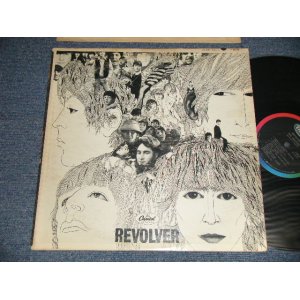 画像: BEATLES - REVOLVER (Ex+/Ex+++ Looks:Ex++ EDSP)  /1966 US AMERICA ORIGINAL 1st Press "BLACK With RAINBOWRing/COLOR Band Label" MONO Used LP 