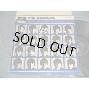 画像: 's THE BEATLES - A HARD DAYS NIGHT (Matrix #A)XEX-481-3N  7 AAD B)XEX-482-3N  22 AAG) (Ex++,Ex+/Ex+++ Looks:Ex+++) /1964 UK ENGLAND ORIGINAL "YELLOW PARLOPHONE Label" MONO Used LP